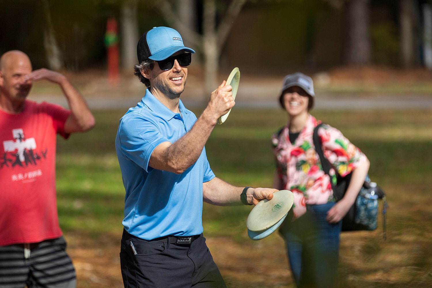 Mike Kirsch runs the Kentwood disc course, the second oldest course in North Carolina.